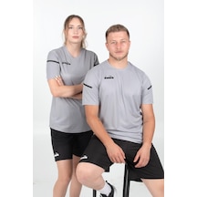 Diadora Alto 25 Antrenman Tişört Gri