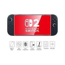 Nintendo Switch 2 Kırılmaz Cam Tempered Glass