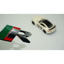 Dk Jaguar R Bagaj Krom Metal Logo Amblem 3m 3d