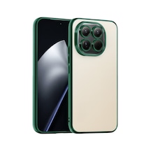 Mi 15 Razer Lensli Silikon - Yeşil Renk