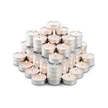 Tealight Mum Beyaz 50 Adet Beyaz