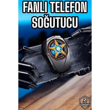 Fanlı Radyatör Soğutucu Telefon Soğutucu Tüm Telefonlara Uyumlu Çok Renkli