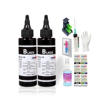 HP 300- HP 301 Siyah Kartuş için Forptint Dolum Seti 2X100 ML