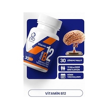 Tr Evo Pharma Vitamin B12 Metilkobalamin 1000 Mcg 30 Çiğneme Tableti