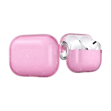 Movenchy Apple   Uyumlu  Airpods Pro 2 2.nesil Shell Kılıf - Pembe