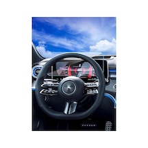Dijital Gösterge Ekran Koruyucu - Kırılmaz Şeffaf Nano Teknoloji Mercedes C Serisi İle Uyumlu Genel