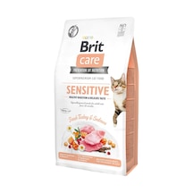 Brit Care Hindili ve Somonlu Tahılsız Yetişkin Kedi Maması 7 KG