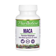 Paradise Herbs, Maca, 60 Vegetarian Capsules 250 Mg Per Capsule