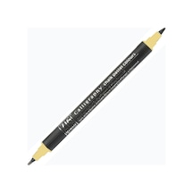 Zig Calligraphy Chalk Pastel Çift Uçlu Kalem 2 Mm-3.5 Mm Yellow