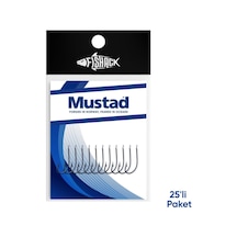 Olta İğnesi - Mustad - 2300 - Lacivert - No: 10 25'li Paket