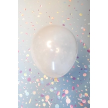 Şeffaf Balon 10 Adet - 12 Inc 30 Cm Parti Balonu Çok Renkli