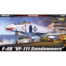 Academy 12232 1/48 Ölçek, F-4b Vf-111 Sundowners Savaş Uçağı, Plastik Model Kiti-48739