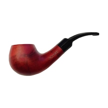 Falconetti 9 Mm. Kırmızı Sandalwood Eğimli Sap Ahşap Pipo Rd37