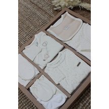 Caramell Barbosa Soft Colour Little One 10'lu Hastane Çıkışı Seti 56-62 Cm Zu1585 Ekru