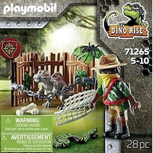 Dino Rise 71265 Kafeste Bebek Spinosaurus Dinozor, 5 Yaşından Büyük Çocuklar İçin Oyuncak