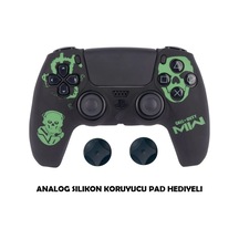 Ps5 Dualsense Koruyucu Silikon Kılıf + Analog Silikon Koruyucu Call Of Duty
