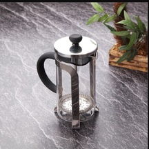 French Press Çelik Cam Filtre Kahve Bardağı Bitki Çayı Demlik