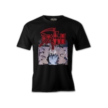 Death - Symbolic Snake Siyah Erkek Tshirt 001