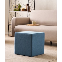 Favora Asos Puf - Mavi Mavi