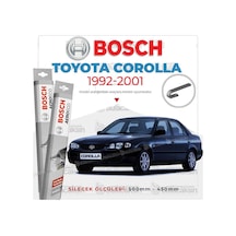 Toyota Corolla Uyumlu Muz Silecek Takımı 1992-2001 Bosch Aeroeco