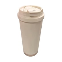 Çelik İçli Termos Bardak 500 Ml Krem