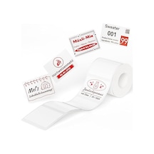 Niimbot T50x30mm 230 Adet Kırmızı&siyah Çift Renk Etiket B21pro