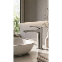 Newarc Next Lavabo Bataryası Metalik Gri 984521g