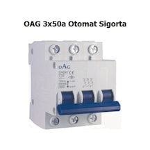 Oag 3x50 Amper Trifaze Otomat Sigorta