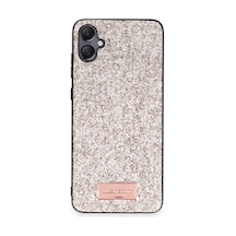 Onegif Samsung Galaxy A05 Bright Simli Kapak - Gold 0.2M-Çok Renkli