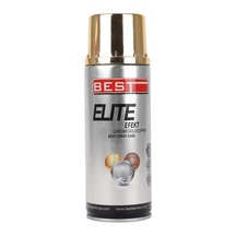 Best Elite Krom Altın Sprey Boya Parlak Krom Sprey Boya Hobi Boya