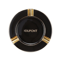S.t. Dupont Siyah Gold Porselen Üçlü Puro Küllüğü 6737