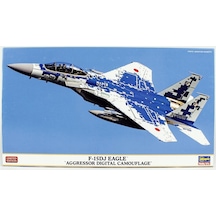Hasegawa 2454 1/72 Ölçek, F-15dj Eagle Aggressor Digital Camouflage , Limited Edition , Savaş Uçağı Plastik Model Kiti-55907