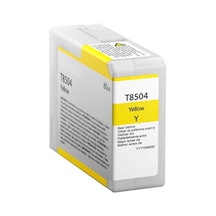 Uyumlu İnk For Epson T8504 Sarı İnk Kartuş
