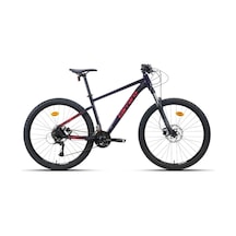 Carraro 29 Jant Crx 924 Dağ Bisikleti 48 Cm Kadro 24 Vites Hidrolik Disk Fren Karanlık Mor-kırmızı Blc Bisiklet Çok Renkli