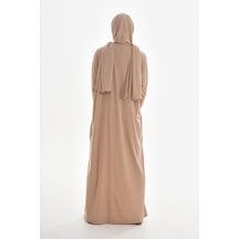 Şallı Namaz Elbısesı Pratık Vızon Vizon