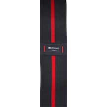 Rebuwo Heavy Squat Direnç Bandı 34x8 Cm Kaymaz Fitness Egzersiz Lastiği Siyah & Kırmızı Siyah-kırmızı