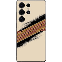 Samsung Galaxy S25 Ultra Uyumlu Yan Motif Baskılı Silikon Kılıf Renkli