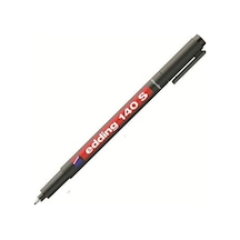 Edding 140s Cd Asetat Kalemi İnce Siyah 10'lu Siyah