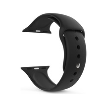 Apple Watch Series 6 40mm İçin Kordon Activeflex Wristband Siyah Watch Series 6 40mm İle Uyumlu Kordon, Kayış - Siyah Çok Renkli