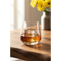 Lav Lal Cam Viski Bardağı 6'lı 345 ml (Meşrubat/Kokteyl Bardağı )