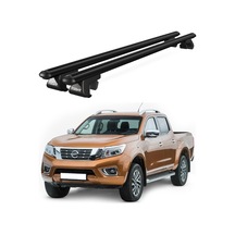 Venüs Nissan Navara 2014-2021 Uyumlu Siyah Ara Atkı Port Bagaj Tavan Barı