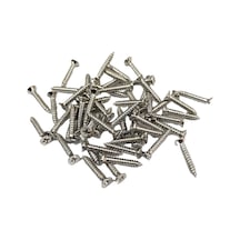 Nikel 1000 Adet Klips Vidası 2,2x13 Mm Yhb - Konik Başlı Kutu, Sandık, Ayak, Askı, Mini Vida 13 MM