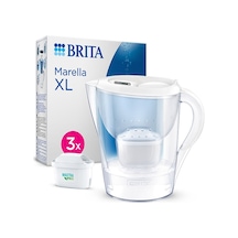 BRITA Marella XL 3x Maxtra Pro All-In-1 Filtreli Su Arıtma Sürahisi - Beyaz 3,5 lt