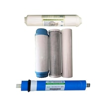 Naturel Ev Membranlı Açık Kasa 5 Aşamalı Su Arıtma Cihazı Filtresi