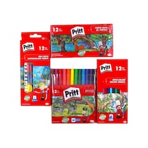 Kırtasiye Ofisi Pritt İlkokul 4 Parça Boya Seti