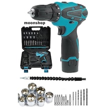 Moonshop 24 Parça Metal Dişli Şanzıman Çift Akülü Vidalama