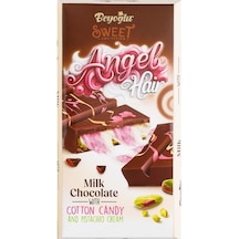 Beyoğlu Beyoglu Angel Hair Pişmaniye Ve Antep Fıstık Dolgulu Sütlü Çikolata 170 Gr.
