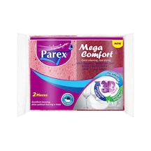Parex Bulaşık Süngeri Mega Comfort Oluklu 2'li 7'li Avantaj Paketi Mıchu