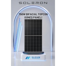 Soleron 750w Bıfacıal Topcon Güneş Paneli