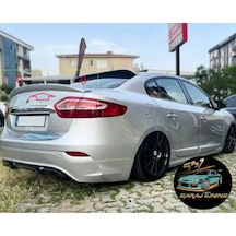 Renault Fluence Bagaj Spoyler Fiberglass Boyasız